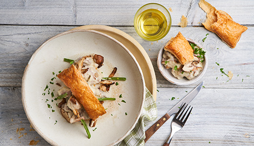 Vol-au-vent van fazant 